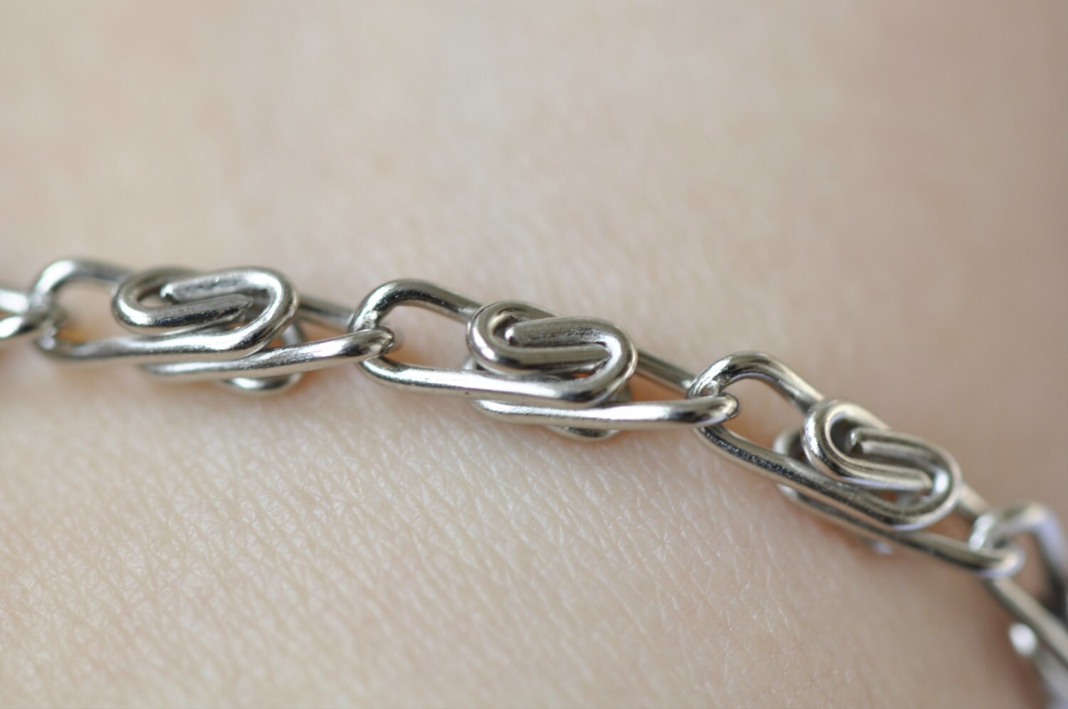 Silver Purse Frame Wheat Chain/ 40cm(15