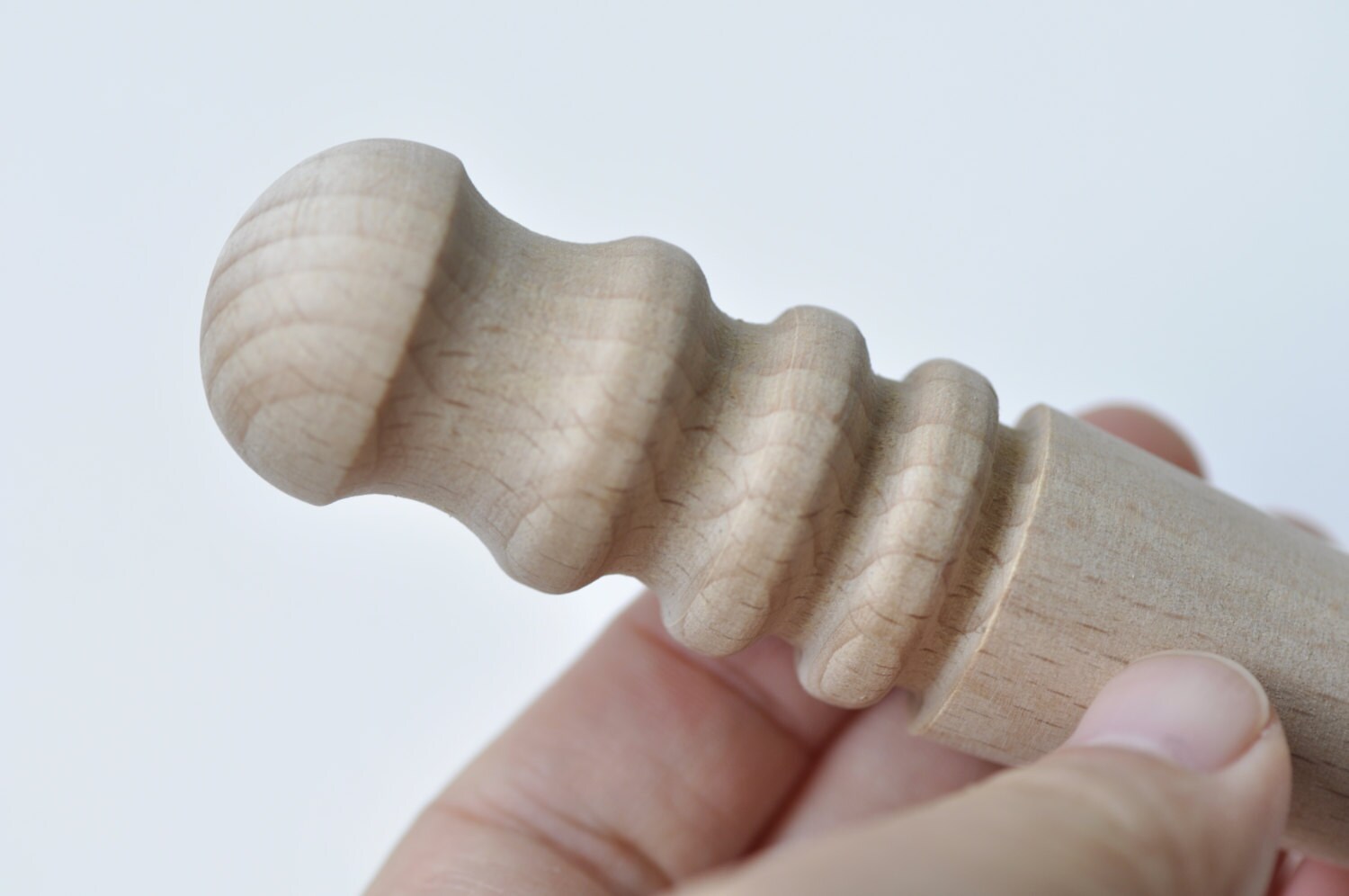 Wooden Burnisher Leather Tool No.10891