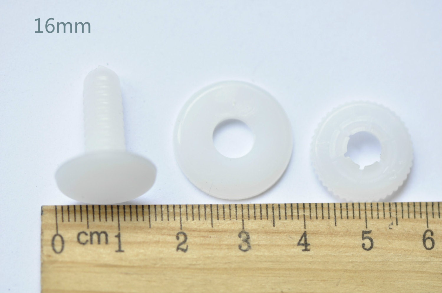 16mm/20mm Plastic Animal and Doll Joints For Teddy Bear -5 Sets A Pack