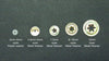 4.5mm (3/16 inches ) Amigurumi Animals Safety Eyes Come With Metal Washers 10pcs A Pack Pick Color