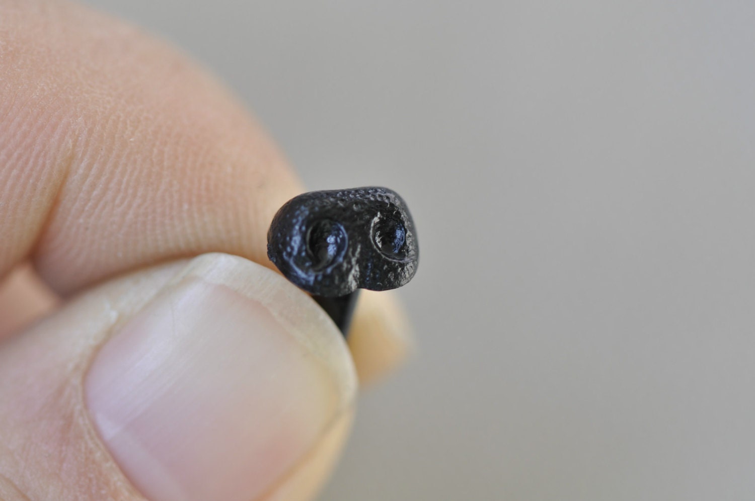 6*8mm(0.23"x0.31") Animal Amgiurumi Safety Nose Come With Washers Black, Brown, Flesh Toy Nose 5pcs A Pack