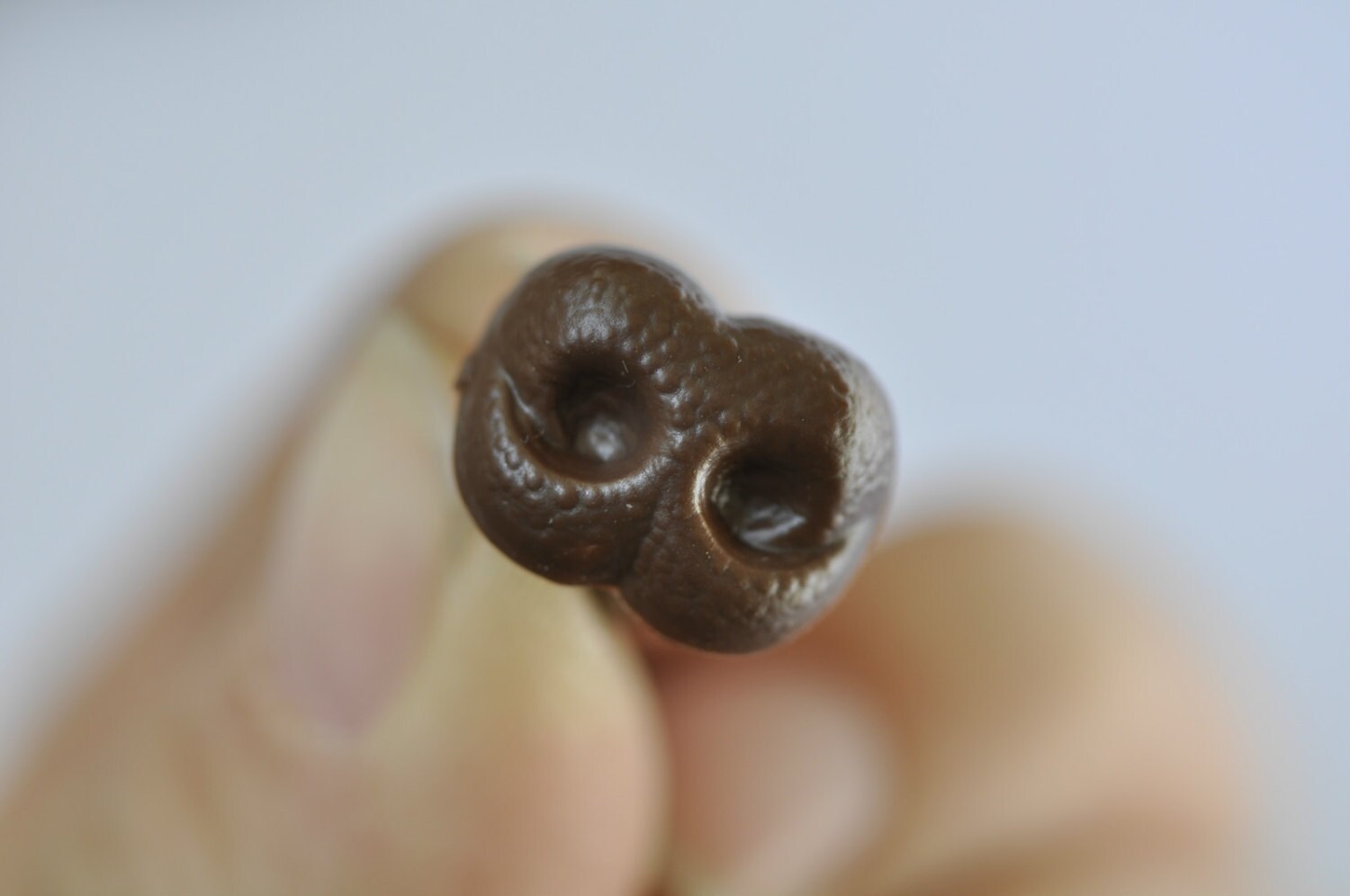 Brown Dog Nose/ Animal Amgiurumi Safety Nose / Come With Washers/ 5pcs A Pack/ Pick Size