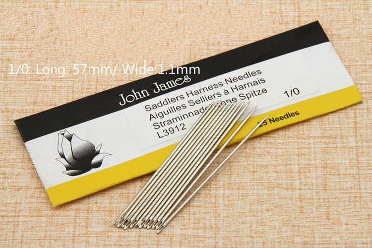 Leather Hand Sewing Needles-2pcs a pack