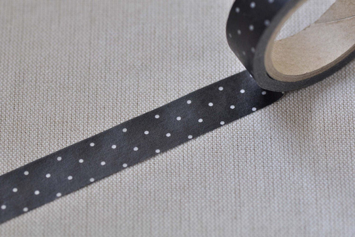 Vintage Polka Dots Washi Tape Scrapbook Supply 15mm wide x 8 M long  No.12350