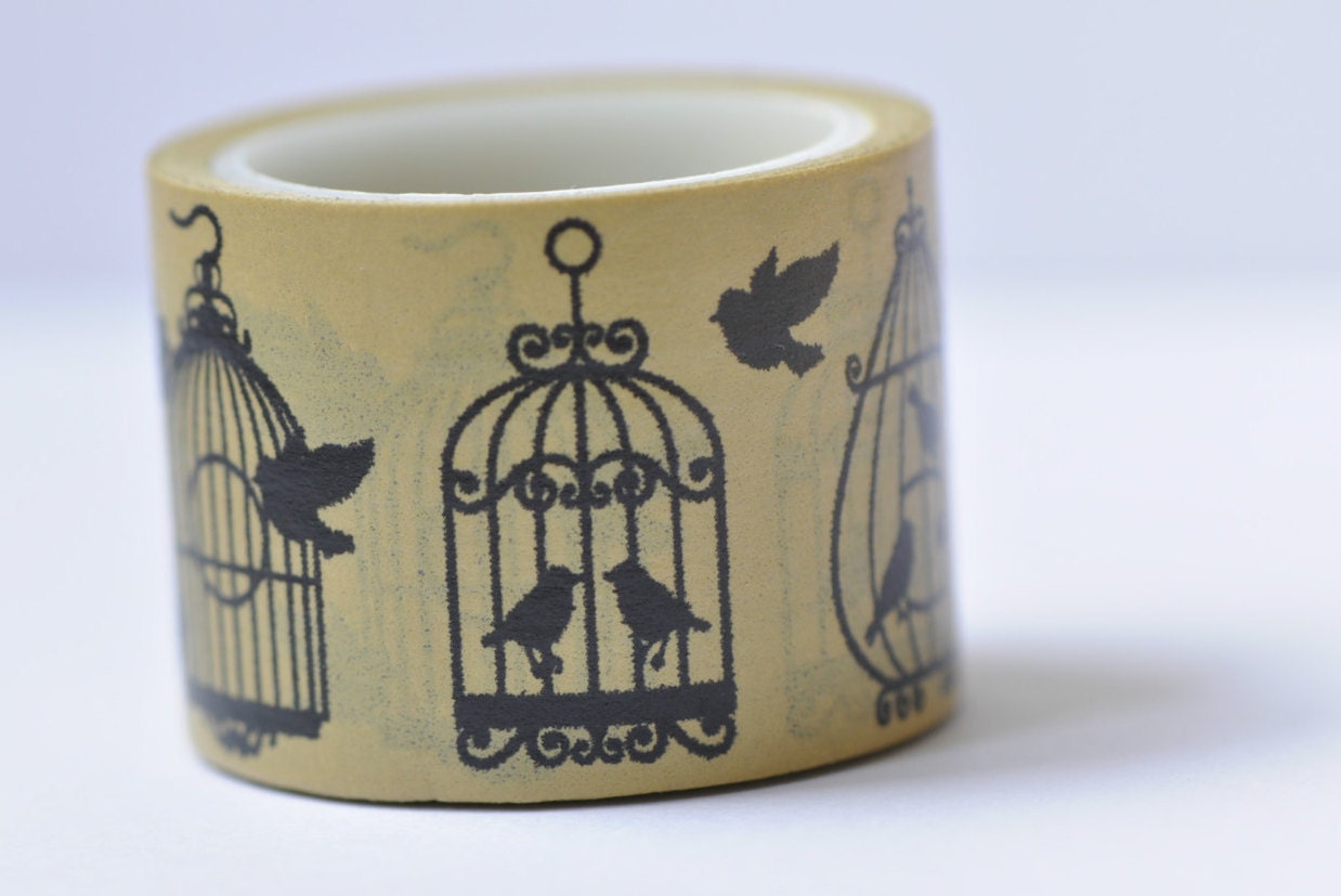 Cute Birds Washi Tape 30mm wide x 5M No.12043
