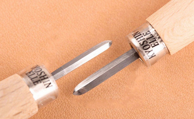 Stitching Awls Diamond Shape Leathercraft Tool Pick Size
