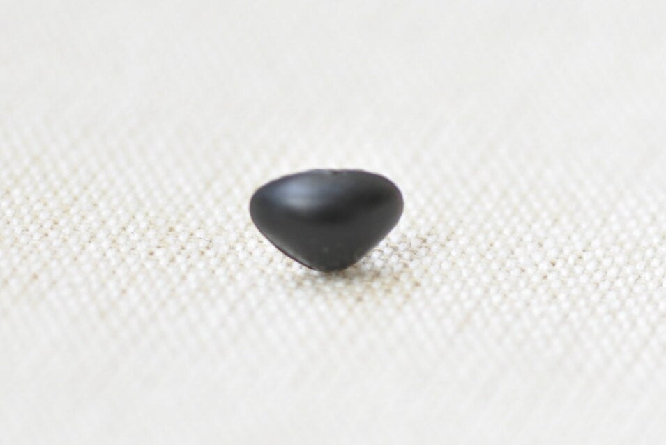 9mm (11/32 inches) Animal Amgiurumi Safety Nose /Come With Washers/ Black Toy Nose/ 5pcs A Pack No.10170