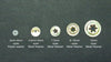 7.5mm(4.72/16 inches ) Round Transparent Amigurumi Animals Eyes/ Safety Eyes Come With Washers-  10pcs A Pack/ Pick Color