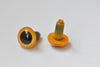 Orange Eyes/Round Amigurumi Animals Eyes/ Safety Eyes Come With Washers-  10pcs A Pack/Pick Size