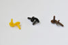 6x8mm Amigurumi Animals Eyes/ Noses Come With Washers/ 10pcs A Pack/Pick Color