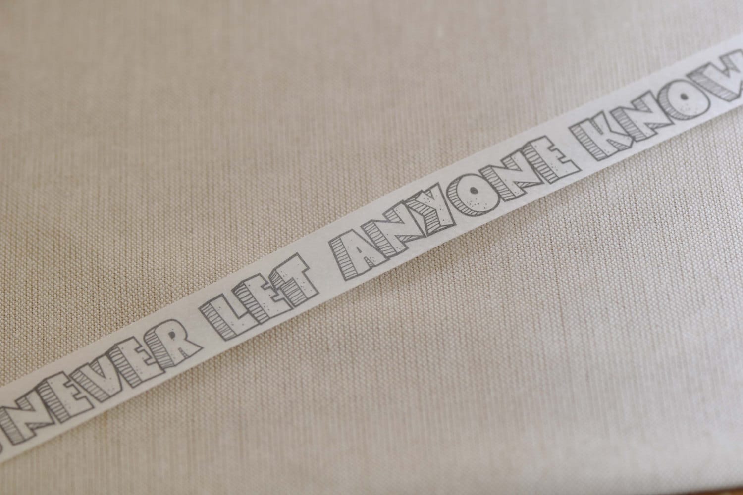 Inspirational Quote Washi Tape/ Planner Tape 20mm Wide x 5m Long /No.12273