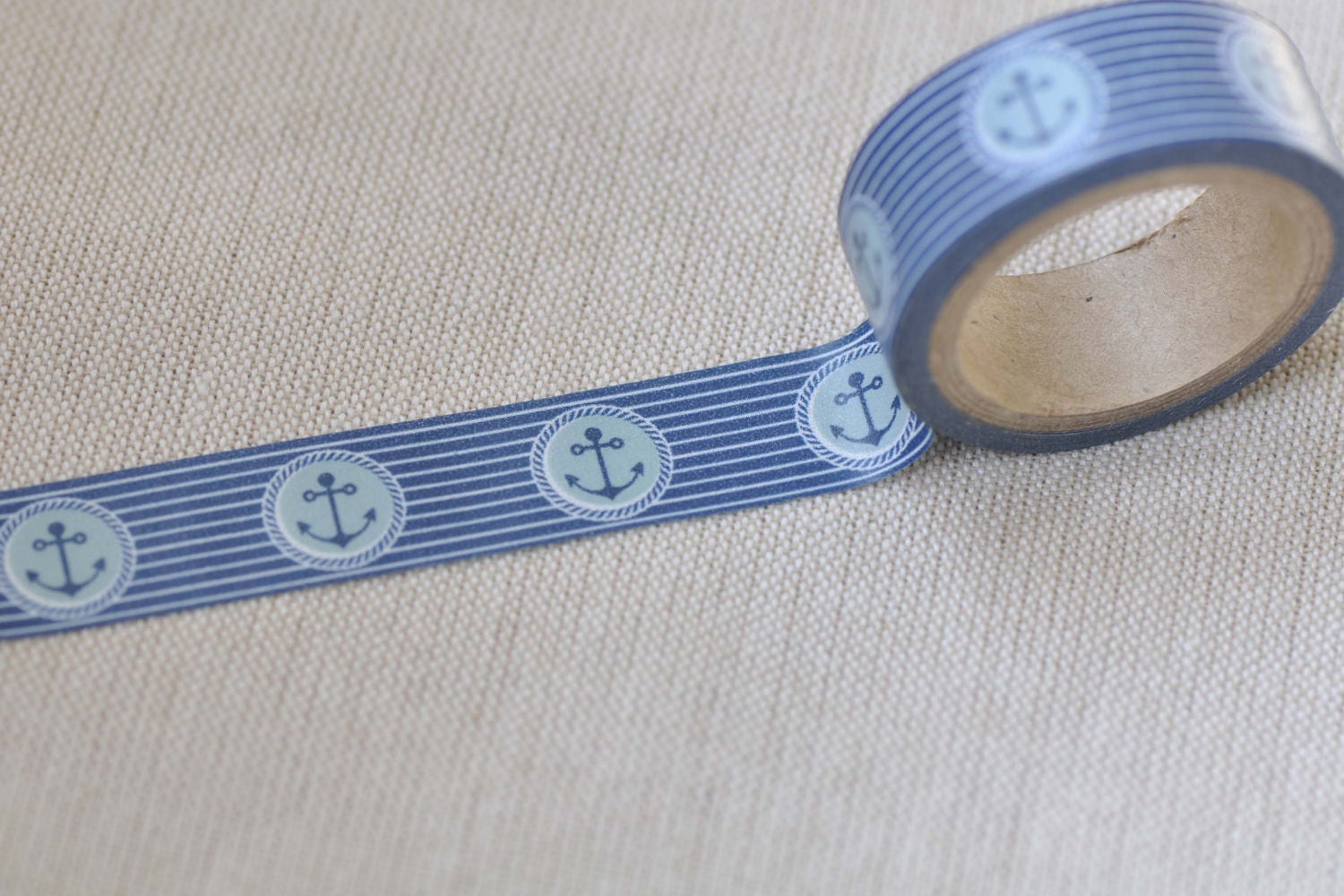 Anchor Washi Tape / Vintage Decorative Tape / Japanese Masking Tape 15mm wide x 5M long No.12363