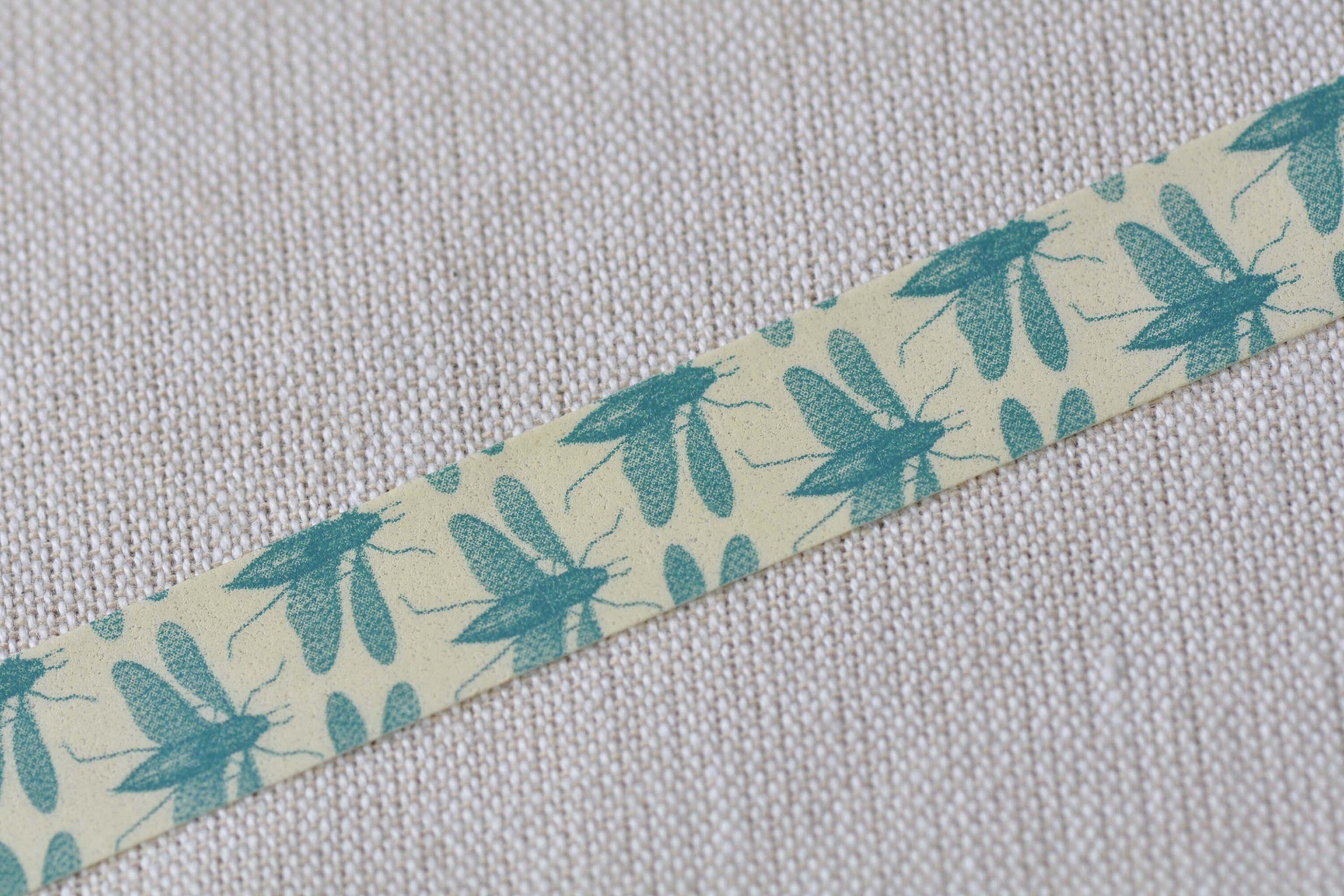 Insect Tapes Masking Vintage Print Illustration Washi Tape 15mm Wide x 10M Roll No.12679