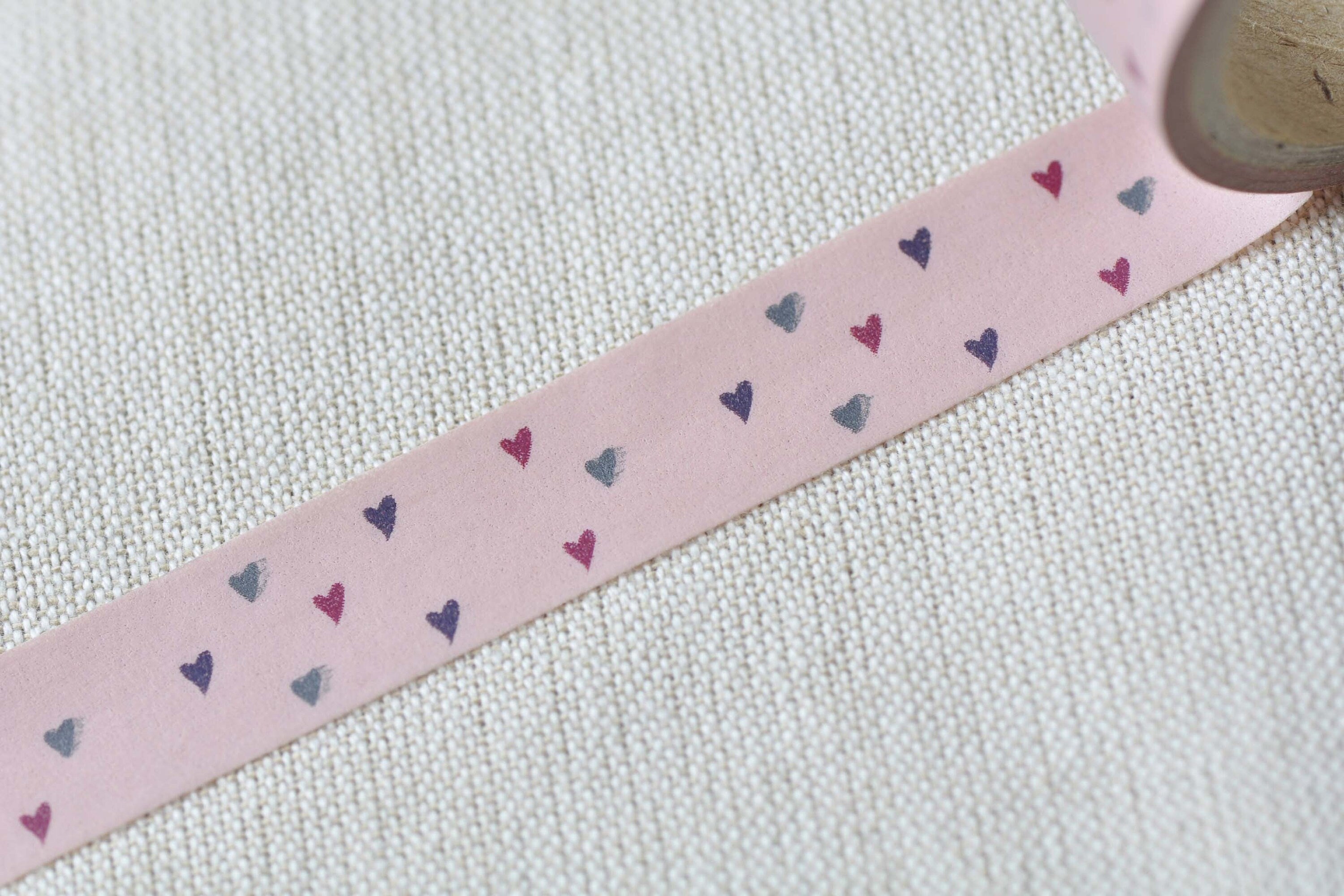 Heart Adhesive Masking Washi Tape 15mm Wide x 5M Roll No.12527