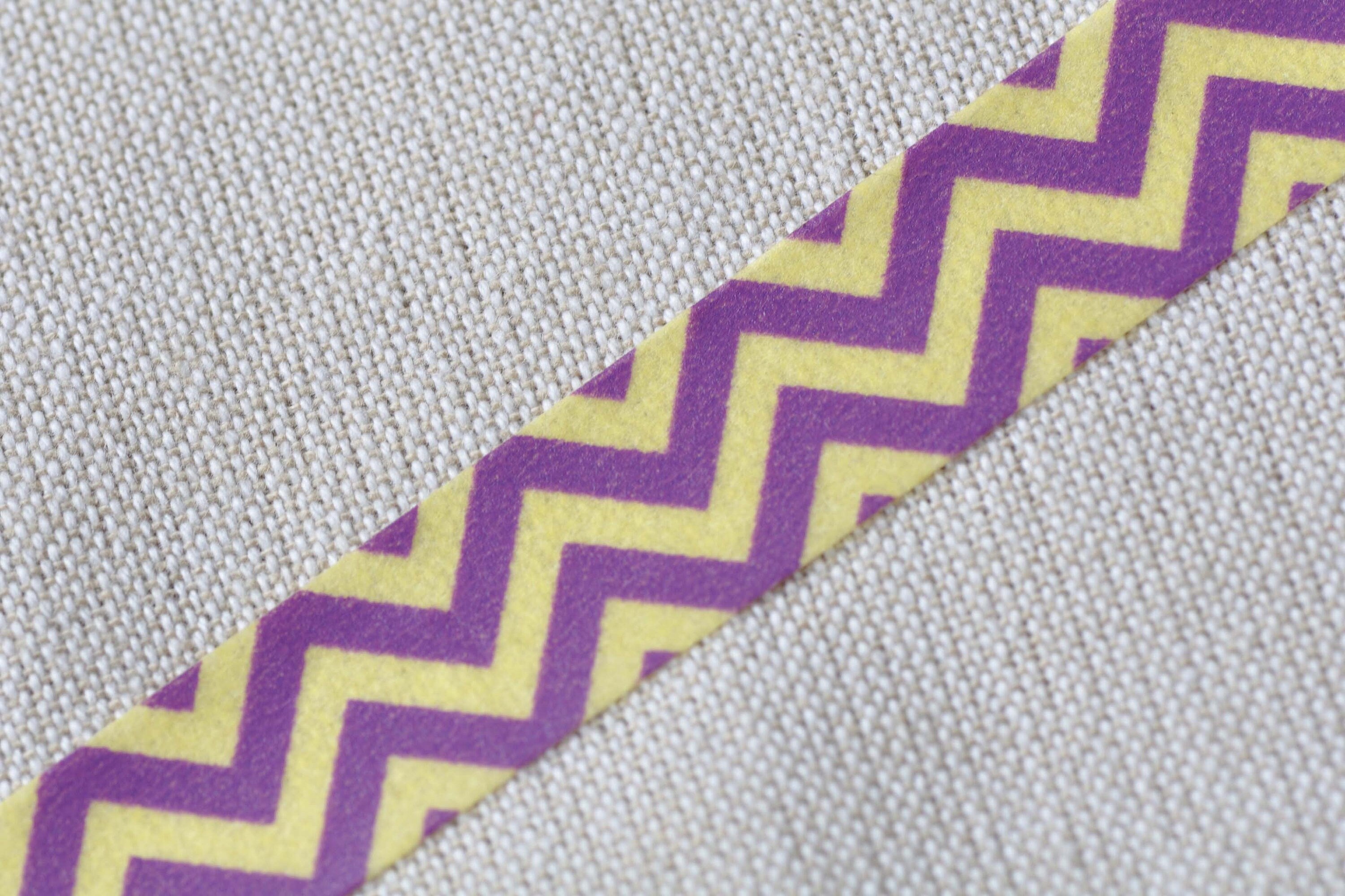 Colorful Chevron Adhesive Washi Tape 15mm Wide x 10M Roll No.12693