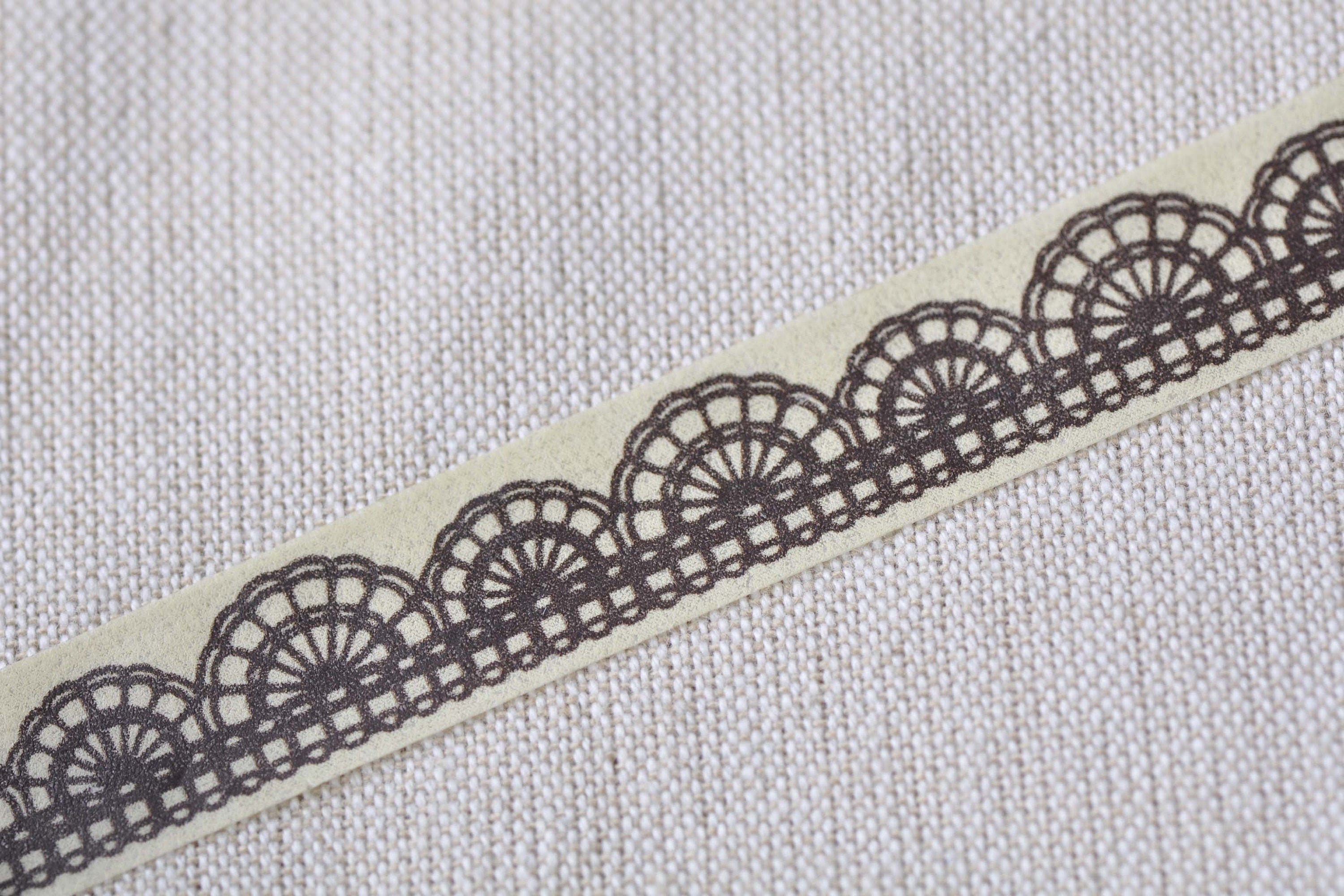 Cotton Lace Design Washi Tape 15mm Wide x 10M Roll No.12706