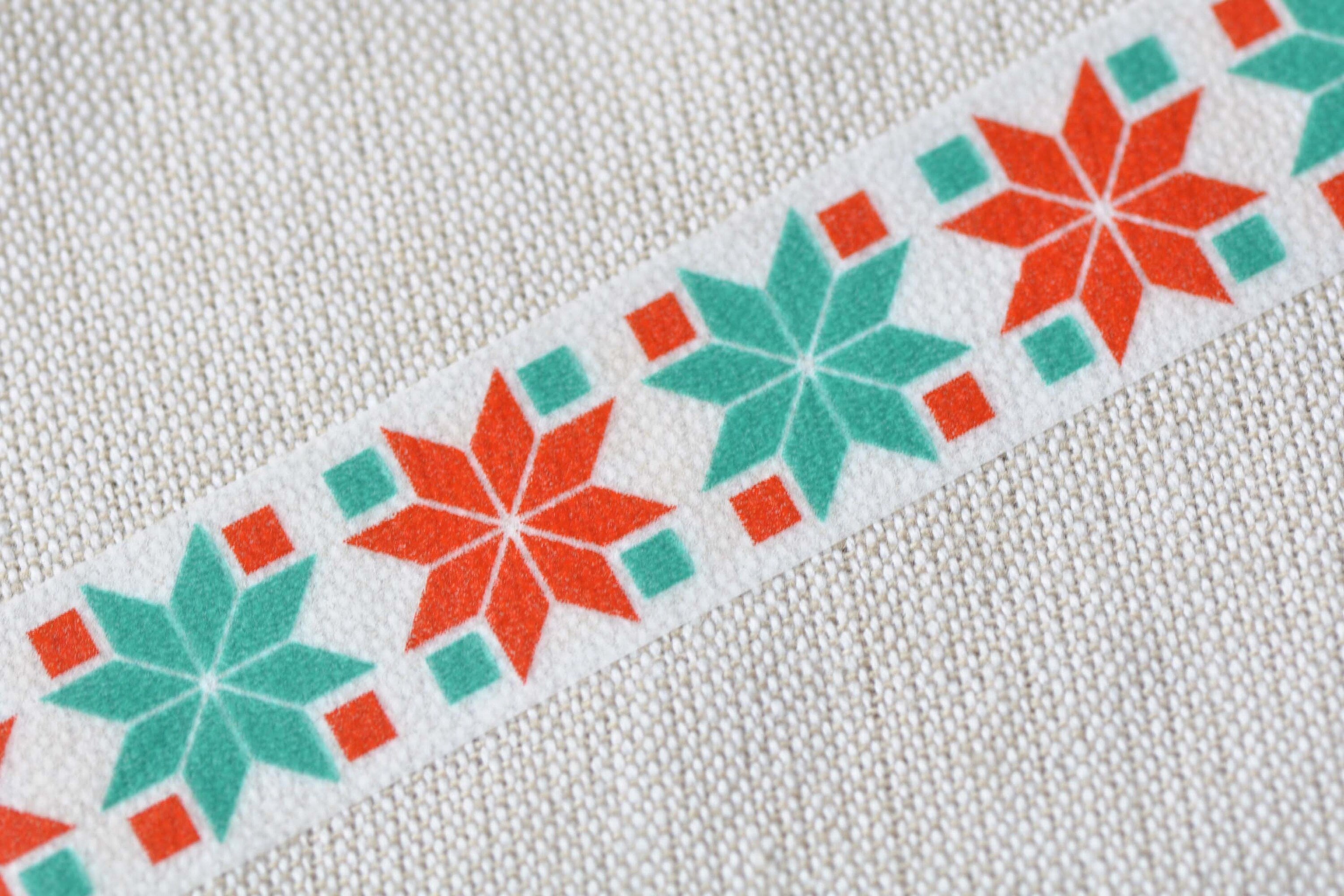 Mosaic Tile Pattern Washi Tape Scrapbook Supply 20mm Wide x 5M Roll No.12493