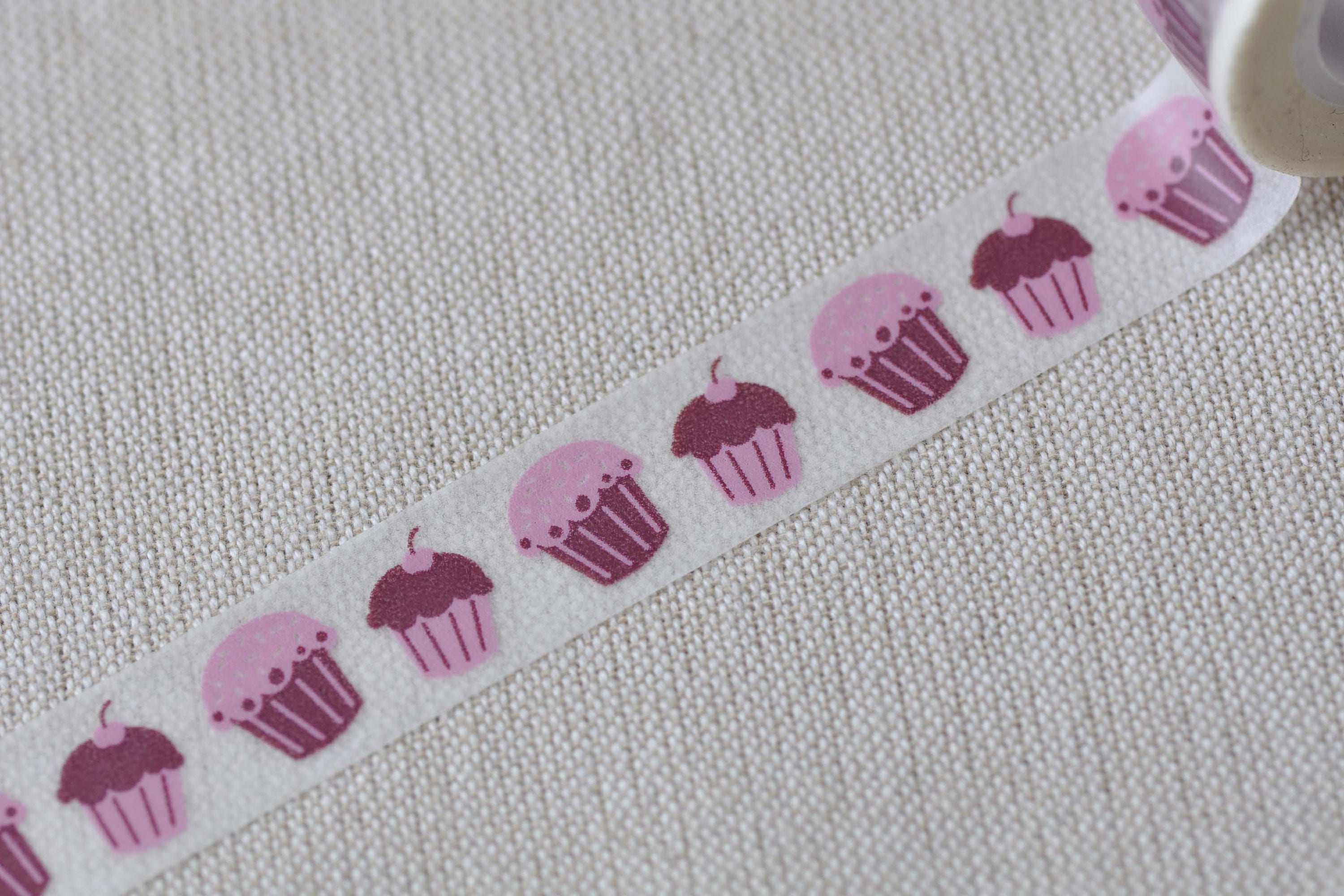 Muffin Cupcakes Bakery Washi Tape 15mm x 10M Roll No.12730
