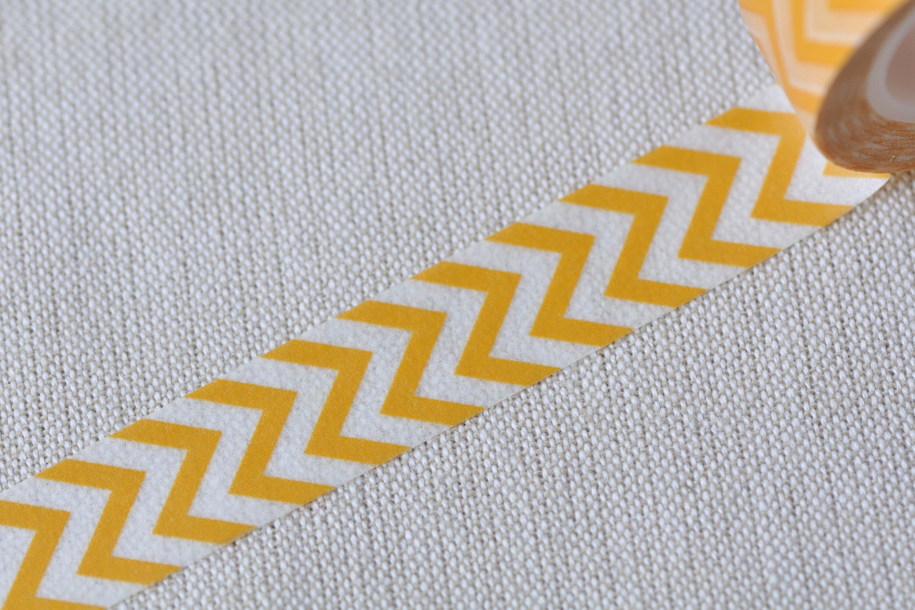 Yellow Chevron Wave Washi Tape Japanese Masking Tape 15mm x 10M No.12796