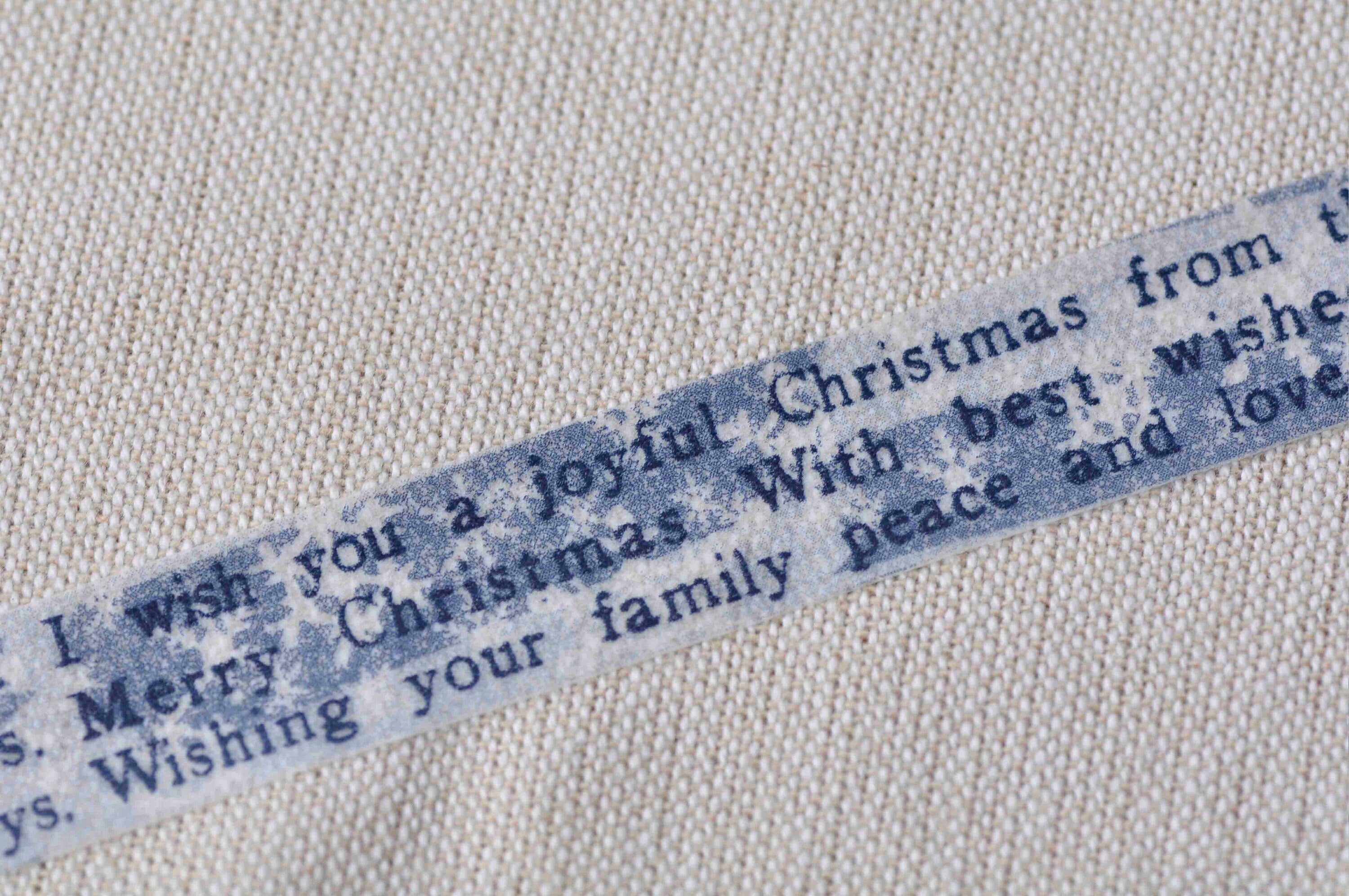 Christmas Crafting Washi Tape Scrapbook Supply 15mm Wide x 10M Roll No.12855