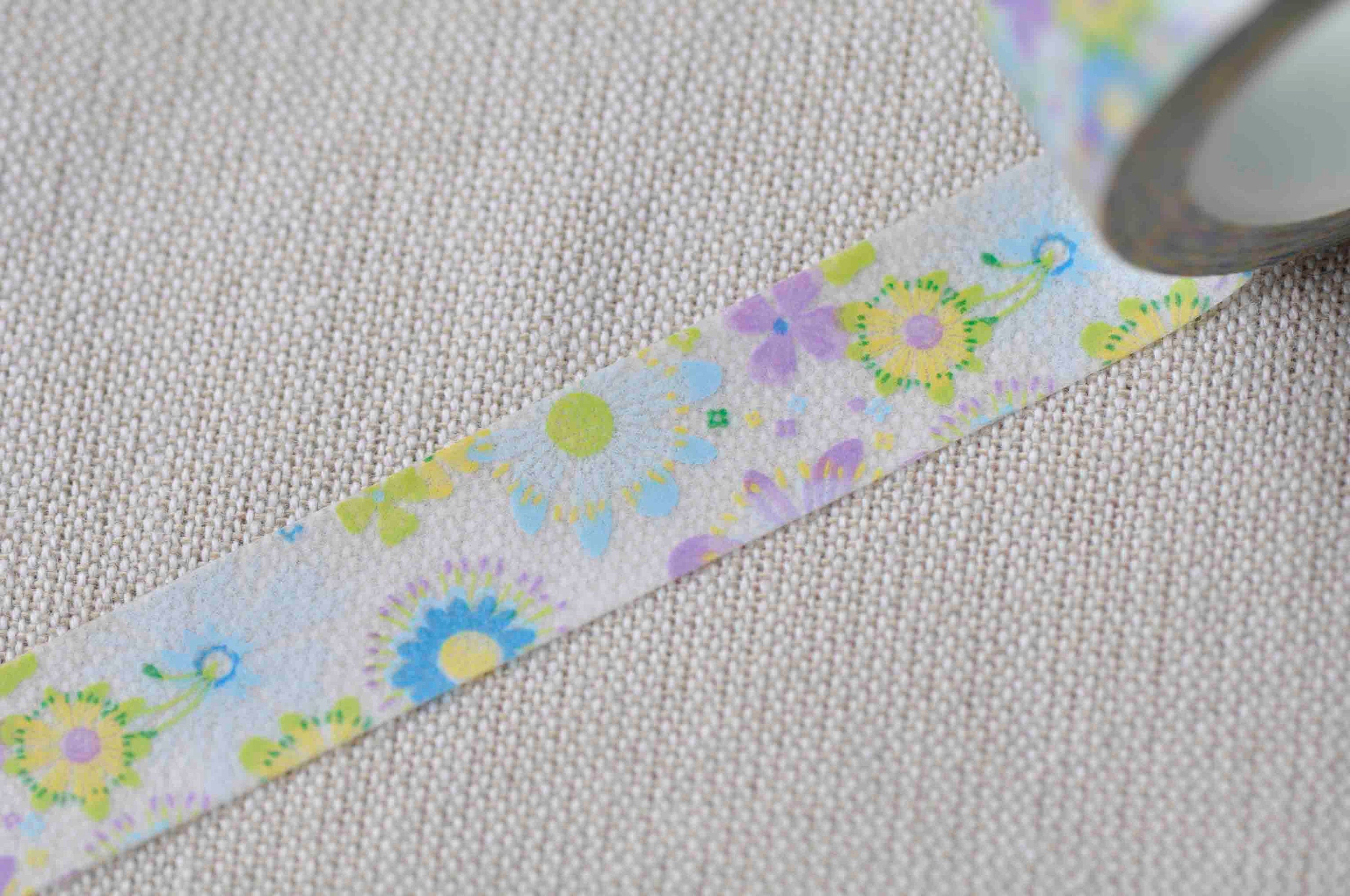 Fancy Floral Design Washi Tape 15mm Wide x 10m Roll No.12937