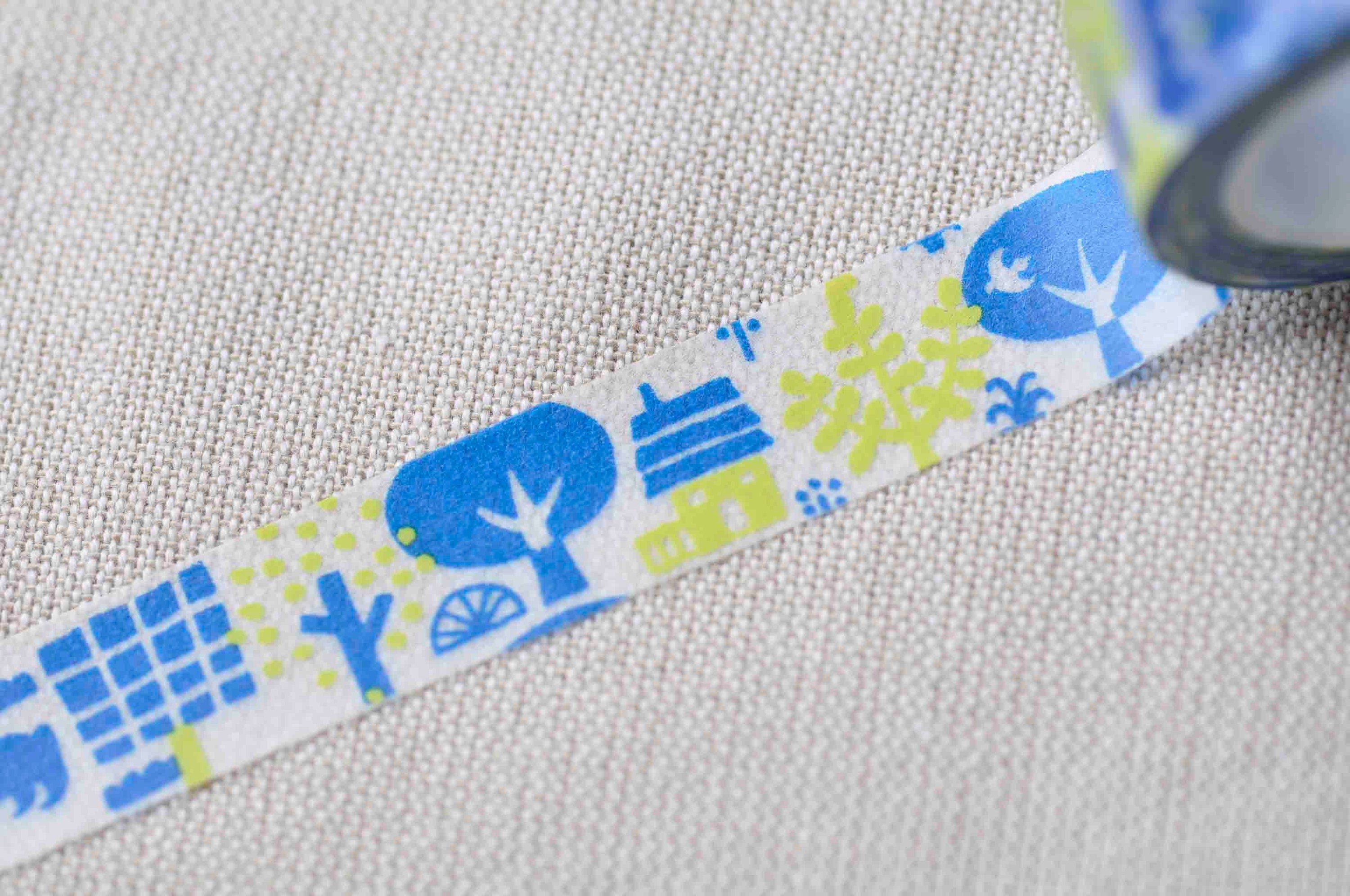 Cute Ducks Bunnys Nature Washi Tape 15mm Wide x 10M Roll No.12955