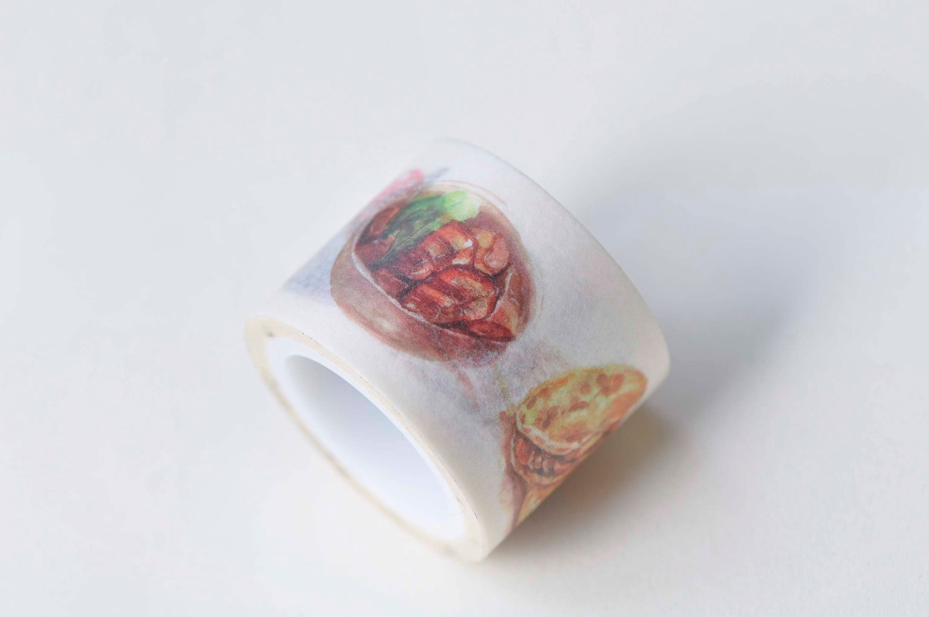 Cooking Time Japanese Stationery Deco Tape Food Washi Tape 30mm Wide x 5M Roll No.13106