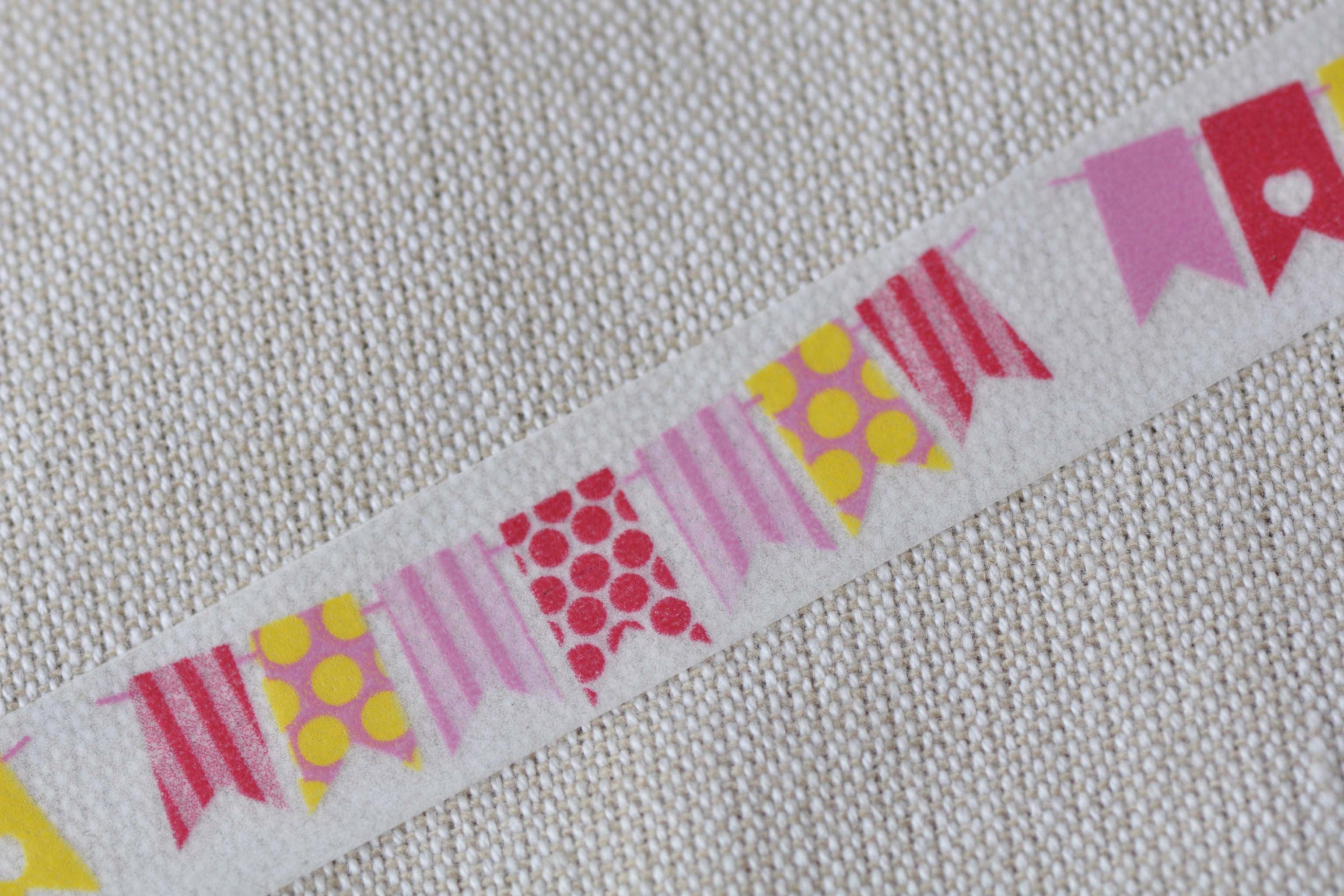 Flag Scrapbooking Washi Tape Journal Supplies 15mm x 10M Roll No.12785