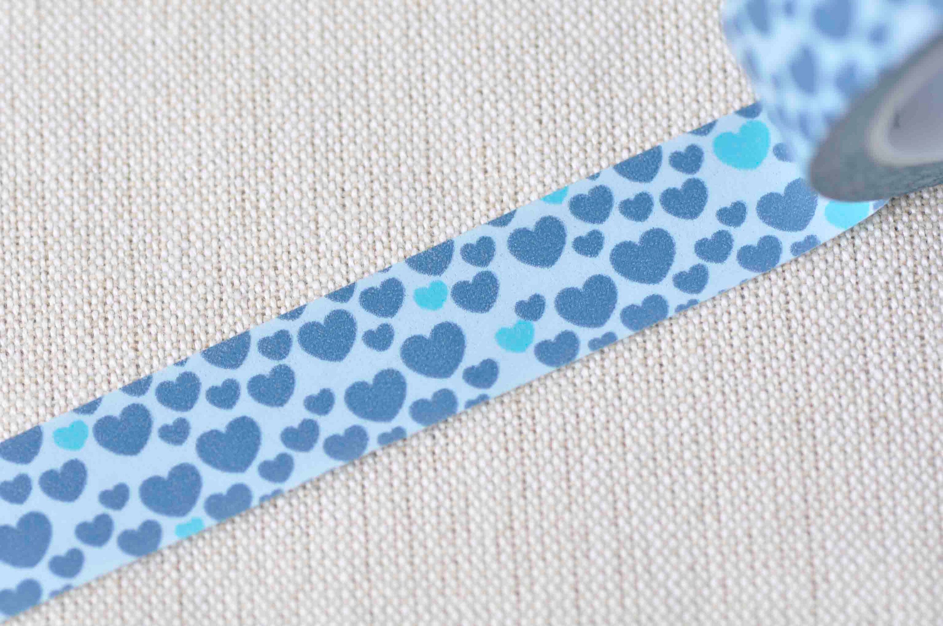 Heart Adhesive Masking Washi Tape 15mm Wide x 5M Roll No.12829