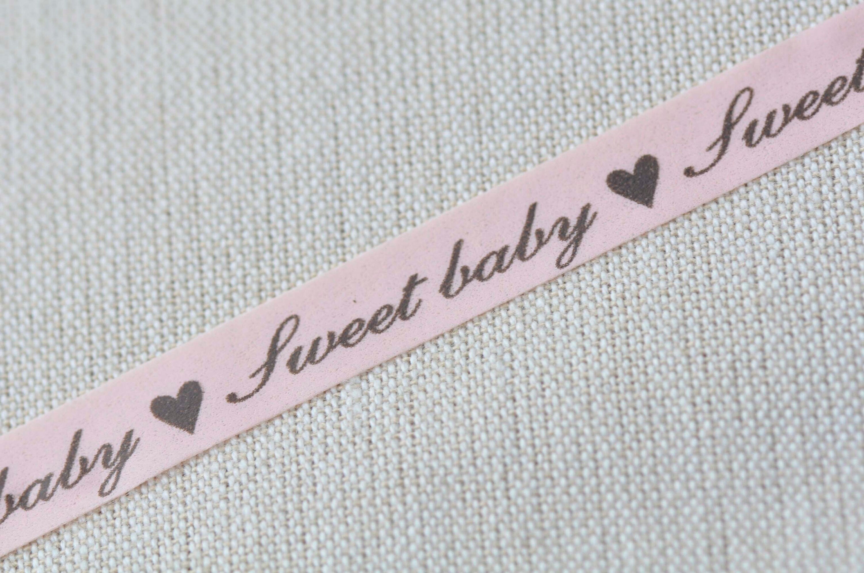 Pink Sweet Baby Washi Tape Baby Journal Supply 10mm x 10M Roll No.13144