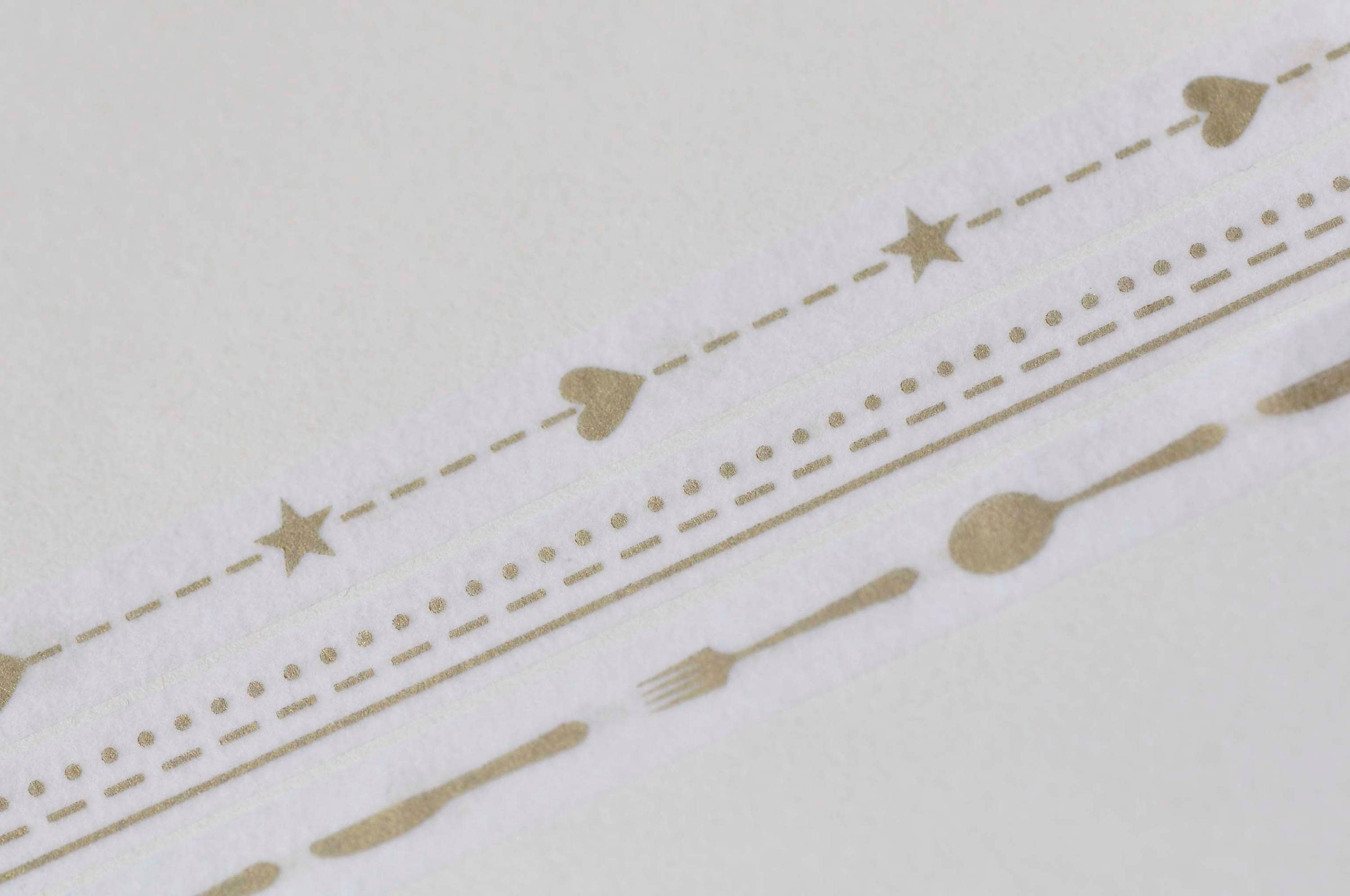 Foil Gold Tape Set / 3 Rolls A Set/ 5mm Wide x 5M Long No.13177