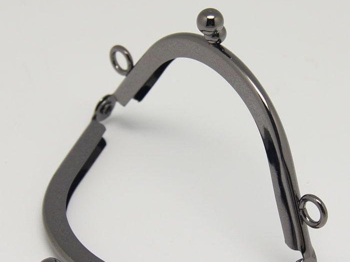 Mini Gunmental Purse Frame  7.5cm (3")