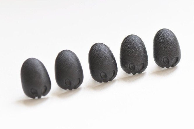 13mm Koala Nose Black Nose/ Animal Amgiurumi Safety 5pcs A Pack No.10107