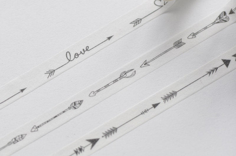 Cute Tape Set / 3 Rolls A Set/ 7mm Wide x 5M Long No.12174