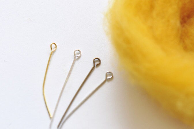 50 pcs Eyepins Various Color And Sizes Available