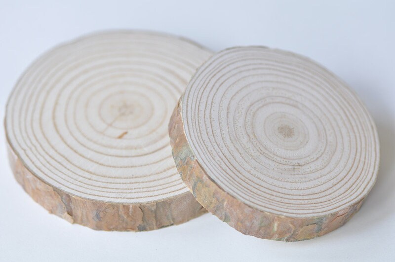 Wood Base Natural Wood Slice For Needle Felting