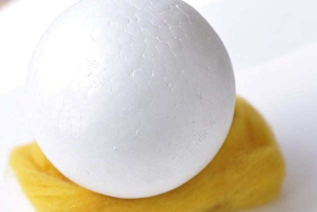 Styrofoam Ball For Wet Felting DIY Crafts 8cm/10cm