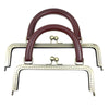 Antique Sewing Purse Frame Clutch Bag Purse Frame With Wood Handle 20cm (8") / 25cm ( 10")