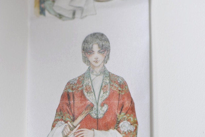 Young People Washi Tape Japanese Masking Tape 45mm wide x 3M long Roll No.10580