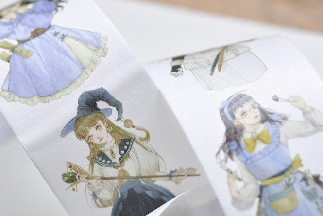 Lovely Girls Music Instruments Washi Tape 35mm x 3M No.12391