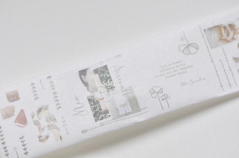 Cute Washi Tape 30mm wide x 3M long No.12003