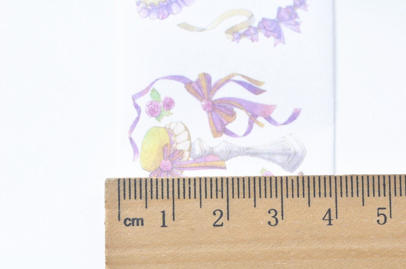 Headdress Washi Tape/ Hat Japanese Masking Tape 40mm wide x 5M No.12133