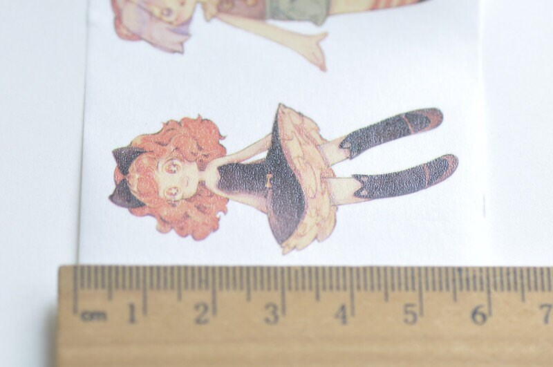 Cute Girl Washi Tape Wide Planner Tape 60mm wide x 3M No.10632