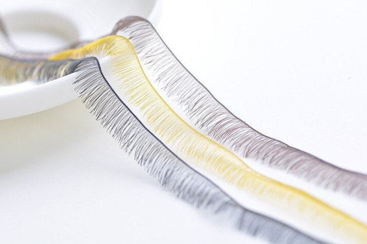 Eyelashes For Dolls Toys Amigurumi Animals Eyes Four Colors 6mm/8mm x 200mm