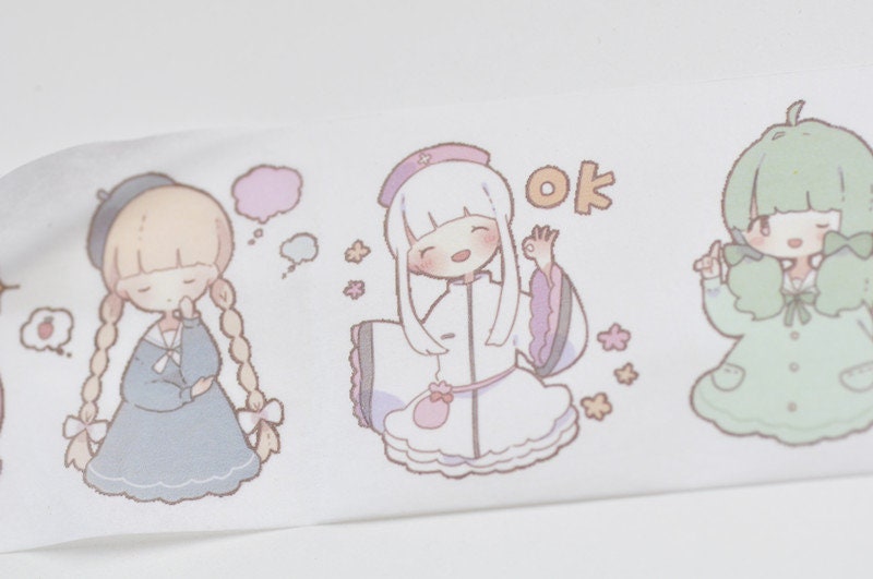 Sweet Girls Masking Tape Wide Masking Tape 45mm x 3M No.10678