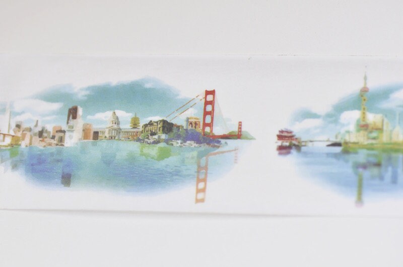 Natural Scenery Washi Tape 35mm Wide x 5M Roll No.10697