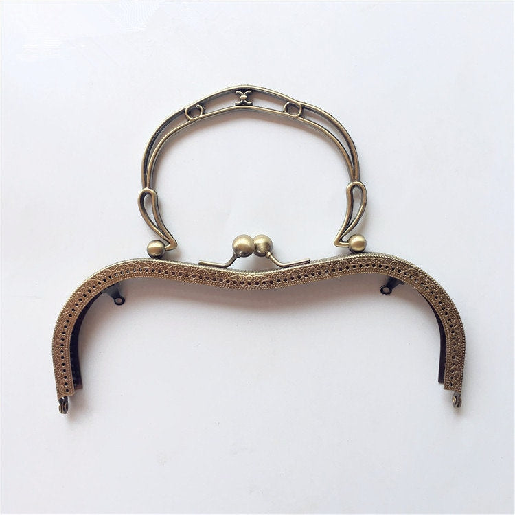 Retro Metal Purse Frame Clutch Purse Frame 19cm ( 7
