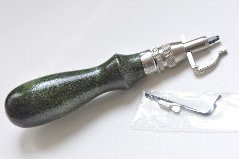 Adjustable Stitching Groover Leathercraft Tool Made In Japan
