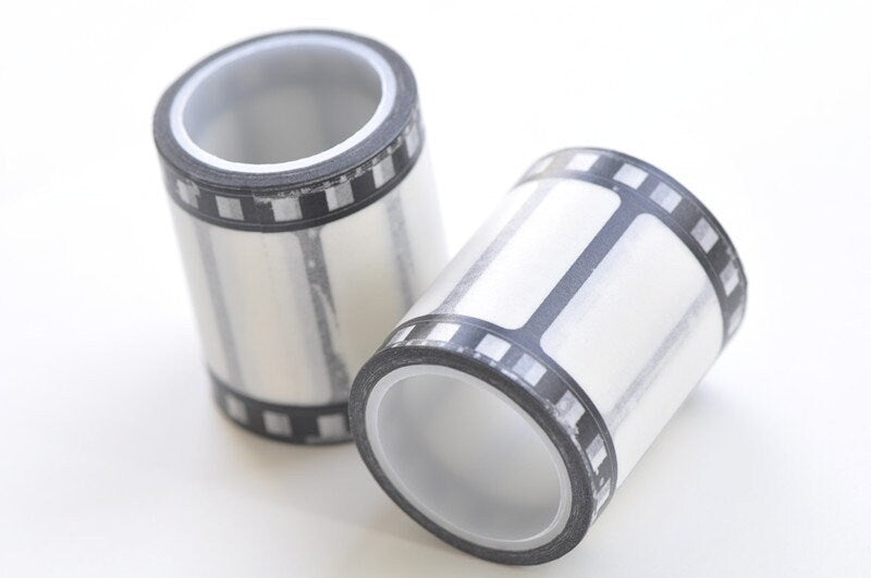 Vintage Camera Film Washi Tape 45mm x 5 Meters Roll No.10614