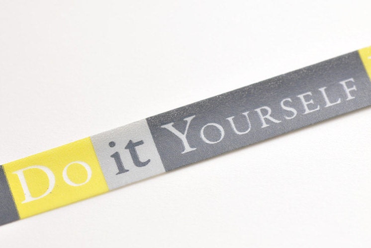 Inspirational Quote Masking Washi Tape 15mm x 5M No.10628
